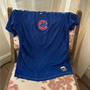 Cubs Nike Dri-FIT Blue Athletic Shirt